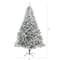 7ft. Unlit Flocked Rock Springs Spruce Artificial Christmas Tree